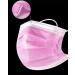 3 Layers Kids face mask Disposable Children Facemaskids- 50pcs Plain Pink - Buy Online on GoSupps.com