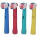 Oral-B Kids Brush Heads - 4 Pack | Compatible with Vitality, Genius, Smart Series, Pro Triumph & Advance Power Toothbrushes - Buy Online on GoSupps.com