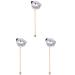 Ibasenice tools wooden hammer handheld acupuncture point trigger massage manual muscle figure point stick sticky animal cute sloping head for handle hammer shoulder knocking 37x10.5cmx3pcs kittyx3st