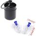 Sleep earplugs 1 Pair/Set Soft Silicone Ear Plugs Anti Noise Snore Earplugs Noise Reduction Sound Insulation Ear Earplugs(Color : A) Blue - Buy Online on GoSupps.com