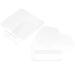 NOLITOY Palettes Transparentes 2 Pi ces pour Maquillage Eyeliner et Vernis Ongles Plateaux Portables en Acrylique pour Manucure Adapt es aux Utilisations en Salon Domicile
