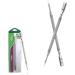 Stainless Steel Nail & Cuticle Care: Precision Toolsfor At-Home Manicures & Pedicures-Expert Silver - Buy Online on GoSupps.com