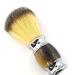Lckiioy Synthetic Shaving Brush Durable Resin Handle Travel Brush Well Lathers with Shaving Soap Cream for Men Wet Shave