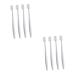 Clispeed 8 STK toothed hygiene oral hygiene gum bleeding tooth cleaning Teethaid Teeth Dental care set Soft fur toothbrush Stock department store needs