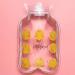 Maie's durable heat pocket PVC with high density transparent water filled with water mini fruit pattern warm bag with water filled with water