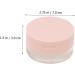 BIUDECO 3pcs Powder Holder Portable Powder Case Refillable Loose Powder Case Empty Loose Powder Case Pink - Buy Online on GoSupps.com