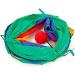 Cat Tunnel Folding Rainbow Puzzle Toy 2 Holes Cat Tunnel Interactive Pet Products - Buy Online on GoSupps.com
