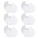 6-Pair Adhesive Metatarsal Pads for High Heels Breathable Felt Forefoot Cushions Protective Callus Pads with Comfort