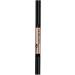 Eyebrow Liner Pencil - Double-Ended Ultra-fine Eyebrow Pencil | PAuto-Rotating Eyebrow Pencil Waterproof Eyebrow Makeup Pencil Liner for Lasting Eyebrow Makeup Light Brown - Buy Online on GoSupps.com