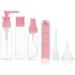 ANKROYU Travel Bottle Set Leak Proof Shampoo Liquid Squeeze Bottle Refillable Cosmetic Container for Shampoo/Body Wash/Lotion(6 Sets-A) 6 Sets A - Buy Online on GoSupps.com