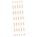 Hemoton 300 Pcs Double Ended Eyeshadow Brush Cosmetic Applicator Eyeshadow Stick Sponge Brush Tipped Oval Makeup Tool Cosmetic Tool Dual-side Latex Sponge Makeup Brush