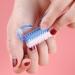 2Pcs Nail Brushes with Plastic Handle for Easy Fingernail Cleaning - Black, Hands and Feet - Buy Online on GoSupps.com