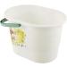 keeeper Winnie Diaper Pail with Lid & Handle - White Trash Can for Baby Diapers | International Shipping Available - Buy Online on GoSupps.com