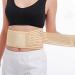 Purple Bubble Lumbar Belt Self-Heating Back Brace for Men & Women - Breathable Back Support Belt with 20 Magnets Relieves Sciatica Herniated Disc Scoliosis Sprains RSI Pain M (Waist: 29" - 34") Beige