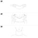 Kids Cervical Collar | Soft Foam Pediatric Neck Brace for Boys & Girls - Relieves Neck Pain Supports Spine After Injury | White Infant - Buy Online on GoSupps.com