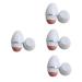 FOMIYES 4pcs volcano stone for face blotting roller for face volcanic roller oily skin pores 5.70X3.00X3.00CMx4pcs Whitex4pcs
