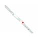 FJC Finejewelers Sterling Silver Polished Medical Curb Link Id Bracelet