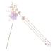 Beaupretty 1pc Hairpin Headdress Traditional Hair Stick Hair Stick Pin Handmad Flower Hair Stick Hair Making Accessories Retro Hair Chopsticks Japanese Hair Pin Vintage Hair Pin Alloy