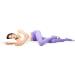 Shop WGE Thigh High Compression Stockings | Open-Toe Design for Varicose Veins & Edema - Purple 1PC | International Shipping Available - Buy Online on GoSupps.com