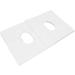 Verdant Touch Disposable Facial Support Cover - 100 Pack Breathable & Water-Absorbent Head Support for Beauty Salons | International Shipping Available - Buy Online on GoSupps.com