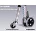 4 Castor Wheels Walker Wheels and Replacement Feet Includes 2 Glide Tips and Two 5 Inch Rubber Wheel Folding Walkers Heavy Duty Replacement Caster Wheels - Buy Online on GoSupps.com