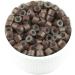 500pcs 4.0mm Silicone Lined Micro Rings Nano Beads for 0.5g/Strand I Tip Hair Extensions - #5 Brown - Buy Online on GoSupps.com