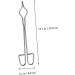 Exceart 2-Pack Beaker Clamp & Ticker Tongs - Stainless Steel Laboratory Brackets for Chemical Deliveries & Cremation - Buy Online on GoSupps.com
