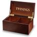 Twinings Exclusive Luxury Dark And Gold Wooden Tea Chest 2 Compartment With 24 Twinings Black And Fruit And Herbal Tea Bags Box Caddy - Buy Online on GoSupps.com