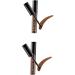 Ipetboom 2pcs Brow Pencil Pen Eye Brow Gel Eyebrows Cream Water Proof - Buy Online on GoSupps.com