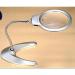 LED High-Definition Light Hose Desktop Glass Large Lens Bracket Type 130mm Magnifiers - Buy Online on GoSupps.com