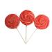 1x Delicious Candy Floss Flavour Swirl Lollipops