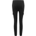 Women's Plus Size Solid Black Joggers with Drawstring Waist and Pockets - Buy Online on GoSupps.com