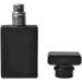 Portable Transparent Glass Perfume Bottle 30ML - Refillable Atomizer with Aluminum Case for Travel (Black) | Enslz - Buy Online on GoSupps.com