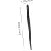 Baluue 3pcs Eyeliner Brush Eyebrow Brush Makeup Make up Brush Eyeliner Tool Plastic Handle Black - Buy Online on GoSupps.com