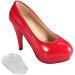 Slid Blinds Heel Cushion Height Increase Heel Pillow | Soft Silicone Lift Pads for Heel Pain Relief & O/X Legs Correction - Buy Online on GoSupps.com
