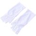 HAPINARY Gel Manicure Gloves 1 Pair Chinese Wooden Pillow Manicure Gloves Anti Uv Glove Silicone Ear Display Uv Shield Glove Half-Finger Gloves Cotton Glove Nail White Short Manicure Glove - Buy Online on GoSupps.com