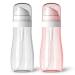 Aurdox Spray Bottles with Fine Mist Sprayer for Essential Oils 3.4 oz/100ml Makeup Small Water Face Sprayer- Clear Refillable Portable Travel Containers for Cosmetic Skincare Perfume pack of 2