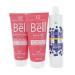 Veana Blueberry hyaluronic acid shampoo 300ml with yellow spots + HairBell shampoo and conditioner 2 x 200ml accelerates and promotes hair growth against yellow hair.