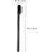 minkissy 1 Set Comb Lash Separator Black Lash Lash Tools for Extensions Brow Brush with Bag Metal Comb Eyebrow Brush Brow Spoolie Brush Eyebrow Brush Comb Brush 15x1.8cm Black - Buy Online on GoSupps.com
