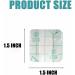 Waterproof Clear Bandages for Knee & Elbow - 50 Count | Stay On in Bath Shower & Pool - 1.5x1.5 Inch - Buy Online on GoSupps.com