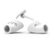 Flare Calmer Night Mini - Small Sleeping Ear Plugs Alternative - Reduce Annoying Noises Without Blocking Sound - Extra Soft Reusable Silicone - White White