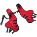 Pet Dog Knee Brace ACL Brace for Dogs Rear Leg Dog Braces for Back Leg for Support for Heals Prevents Injuries Sprains Red Large Large Red - Buy Online on GoSupps.com
