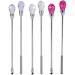 2pcs/Set Nail Spatula Gel Pollish Mixing Rod+ Spoon Stick Acrylic Gel Powder Mixer Palette Manicure Tool Set - (Color: Clear) - Buy Online on GoSupps.com