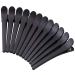 Pack of 12 Combi Clip Hair Clips Hair Clamps Hair Clip Sectioning Clips Hair Clips Combi made of black plastic