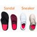 Adjustable Orthopedic Heel Lift for Leg Length Discrepancies & Heel Pain - Unisex 4mm | Sports Injury & Achilles Tendonitis Relief | Height Increase Insoles | Made in Singapore - Buy Online on GoSupps.com