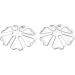 Metal Snowflake Clips for Muscle Relief | Home Fitness Accessories for Men & Women - Buy Online on GoSupps.com