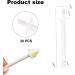 AAED 20-Piece Nasal Hair Wax Chopsticks Plastic Wax Applicator for Easy Nose Hair Removal & Nostrils Cleaning - Buy Online on GoSupps.com