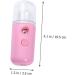 SOESFOUFU 2pcs Spray Hydrating Apparatus Mini Humidifier Mist Cleaner Facial Mister Black Humidifier Plastic - Buy Online on GoSupps.com