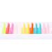 Neon Colored Volume Lash Extensions - Easy Fan 0.07-D 13mm - 8 Colors: Hot Pink, White, Blue, Orange, Gold, Purple, Yellow - UV Glow - Buy Online on GoSupps.com