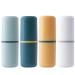 Zerodeko 4pcs Travel Wash Cup Outdoor Toothbrush Case Toothbrushes Holder Portable Toothbrush Holder Travel Toothbrush Holder Toothbrush Cover Toddler Plastic Toothpaste
